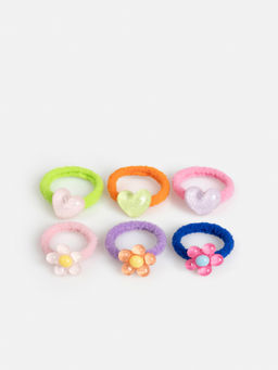 ACOOLA / Набор из 6 резинок для волос дет. Ellen разноцветный