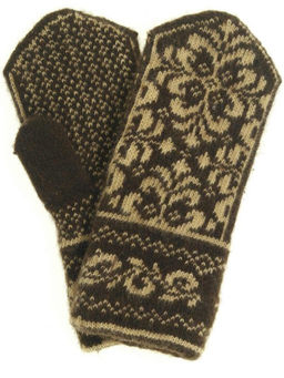Варежки женские "Орнамент" ПП 3203-8