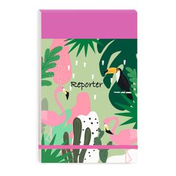 Записная книжка А5+, 100л арт. 50681/ ФЛАМИНГО