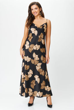 Костюм Svetlana Style 2032 черный+цветы - Anelli фото 2