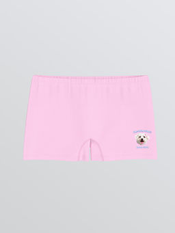 K?z ?ocuk Bask?l? Boxer