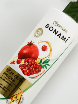 Крем-гель для душа Гранат и клюква, нежность и увлажнение, 400 мл, BONAMI  фото 7