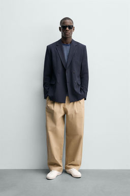 BLAZER CRUZADA CONFORT / Marino