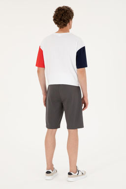 U. S. Polo Assn / Мужские трикотажные шорты антрацитового цвета - U.s. polo assn фото 4