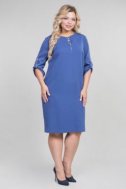 Платье 1267 кобальтовый