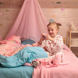 Постельное бельё 1.5-спальное «Этель» Magic, бязь