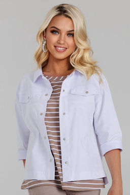 Блузка женская 4434/02/Кофейный - Rise фото 4