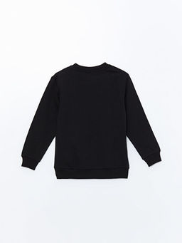 Bisiklet Yaka Erkek ?ocuk Sweatshirt - Waikiki фото 3