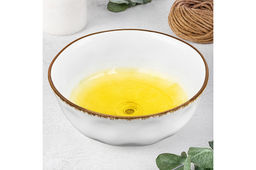 Салатник 18*18*7 см 1 л Кантри желтый