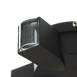 Бра BayerLux «Деко», 4хLED, 4 Вт, 4000К, IP66, чёрный, 16×4.3×16 см