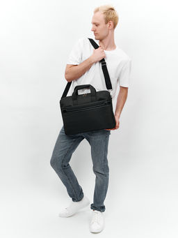 LACCOMA сумка НБ816-черный полиэстр фото 8