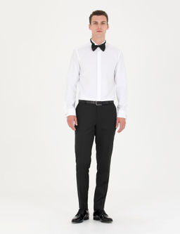 Beyaz Slim Fit Smokin G_mlek