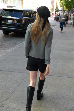 BEADED KNIT CARDIGAN