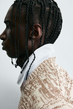 TWISTED YARN TEXTURED SWEATER - Zara фото 6