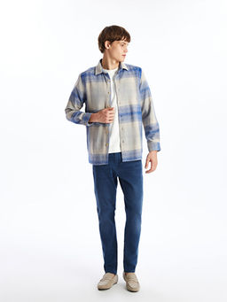 Rahat Kal?p Uzun Kollu Ekose Erkek G?mlek