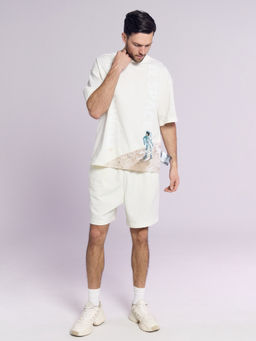 Шорты мужские в светло-молочном цвете св.молочный 131093