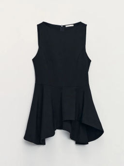 Топ с асимметричной баской / Zarina фото 8