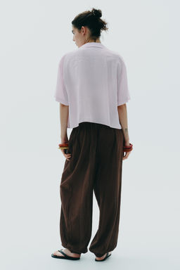 FLOWING SHIRT WITH POCKET - Zara фото 29