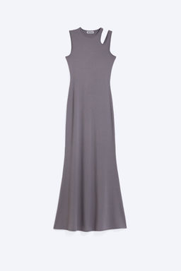 Maxivestido con recorte