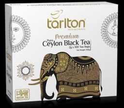 TARLTON. Golden Ceylon. Black Tea 200 гр. карт.пачка, 100 пак.