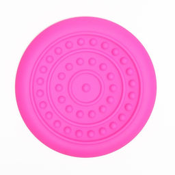 Фрисби НЛО , 18,6 см, жесткая термопластичная резина, розовый - Пижон фото 4