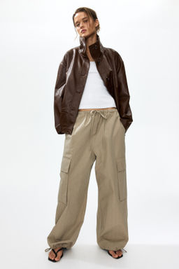 Chaqueta oversize con peplum - H&m фото 6