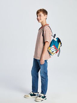 Goofy Bask?l? Erkek ?ocuk S?rt ?antas?