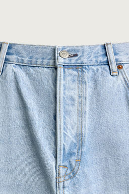 BERMUDA DENIM LOOSE FIT / Azul claro - Zara фото 7