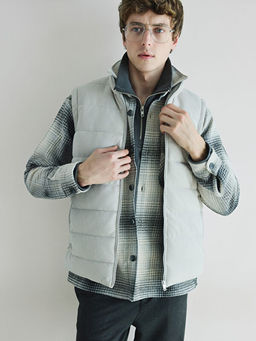 Slim Fit Dik Yaka Erkek ?i?me Yelek