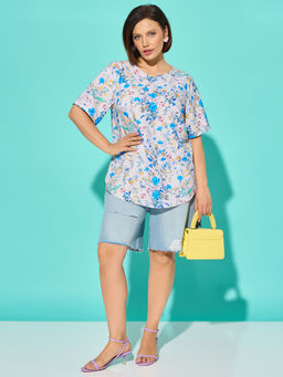 Блузка 0220-1а черный каменный - Aquarell фото 19