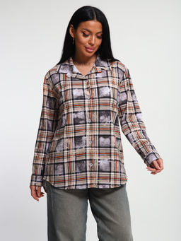 М380 Рубашка с длинным рукавом (бежевый)