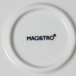 Тарелка пирожковая Magistro «Сюита», d=21 см, фарфор, белая