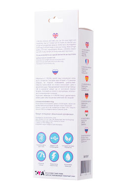 Вибратор с клиторальным стимулятором LEroina Lia, силикон, розовый, 19 см