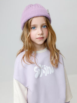 КР 302879/сиреневый 3710 к647 джемпер (свитшот) для дев