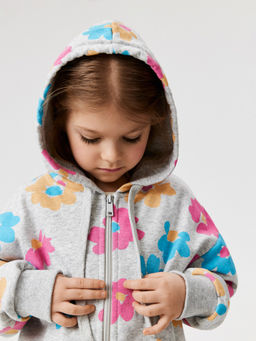 ACOOLA / Куртка (толстовка) детская для девочек Hagenia_jk разноцветный  фото 5