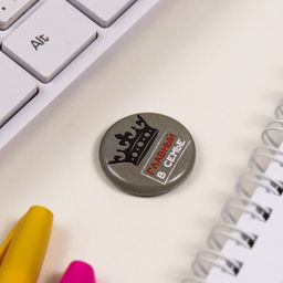 Набор значков на одежду, рюкзак, сумку Всегда прав, 3 шт., d=25 мм, d=35 мм, закатные, 7?7 см