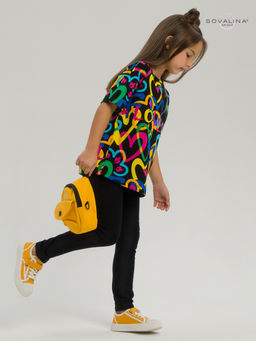 Костюм Мун яркие сердца-черный - Sovalina фото 6