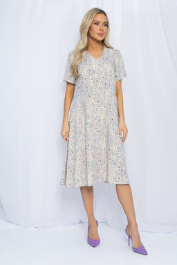 Платье Твое лето (бежевое) П13011-25М - Lt collection фото 4