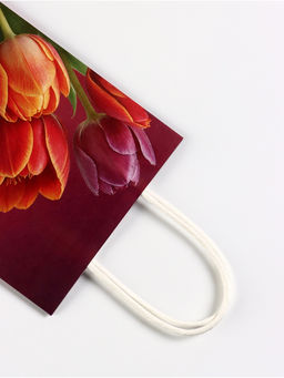 Цена за 3 шт. Пакет подарочный крафт, С 8 Марта!, 15?8?21 см