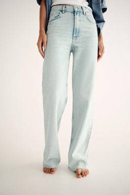 TRF WIDE-LEG HIGH-WAIST JEANS - Zara фото 40