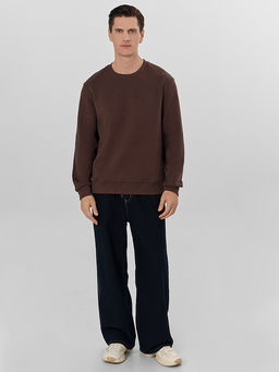 Свитшот мужской коричневый - Mark formelle фото 3