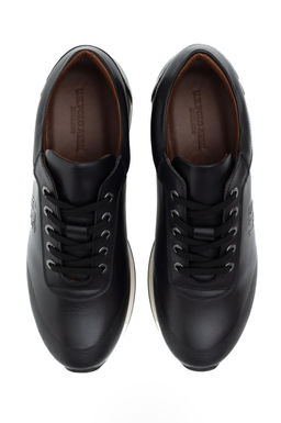 Erkek Siyah Ayakkab_ Sepette S_rpriz _ndirim