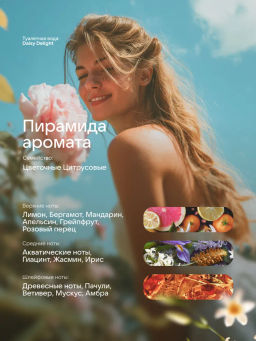 Dilis Туалетная вода для женщин Daisy Delight 50 мл
