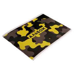 Альбом для рисования А4, 40 листов на скрепке Notebook, обложка мелованный картон, внутренний блок офсет 100 г/м - Calligrata фото 3