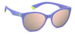 Солнцезащитные очки Polaroid Kids PLD 8065/S Фиолетовый, детские  фото 3
