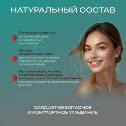 RE:AGE Антивозрастная пенка CLEANSING FOAM