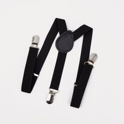 Подтяжки детские, ширина 2 см, цвет чёрный - Simaland фото 4