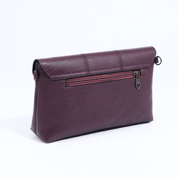 Сумка-клатч на магните, длинный ремень, цвет фиолетовый - Simaland фото 2
