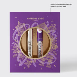 Vivienne Sabo Подарочный набор (тушь Cabaret premiere т. 01 гель для бровей Lamination effect) 2025 фото 4
