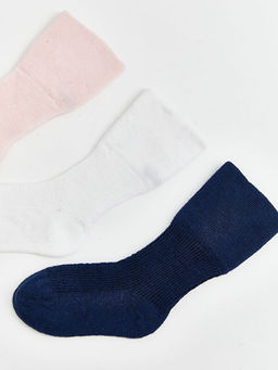 K?z Bebek Soket ?orap 3l?